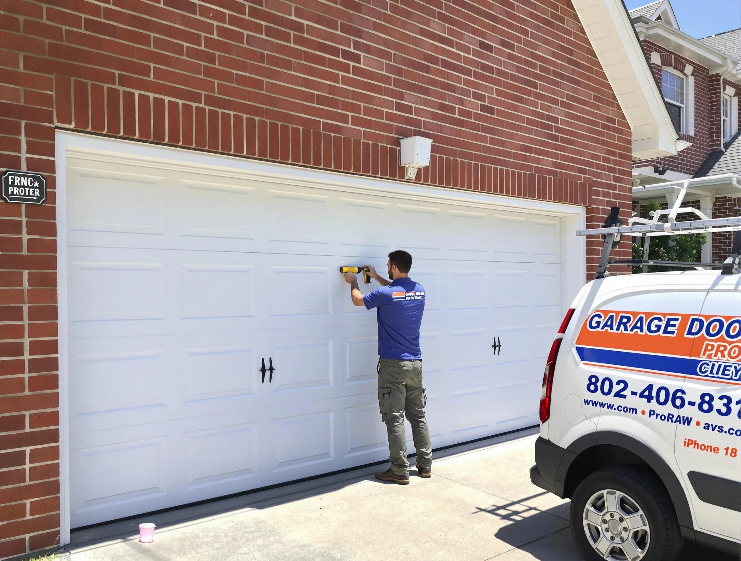 Local garage door repair service by Quincy Garage Door Repair in Quincy