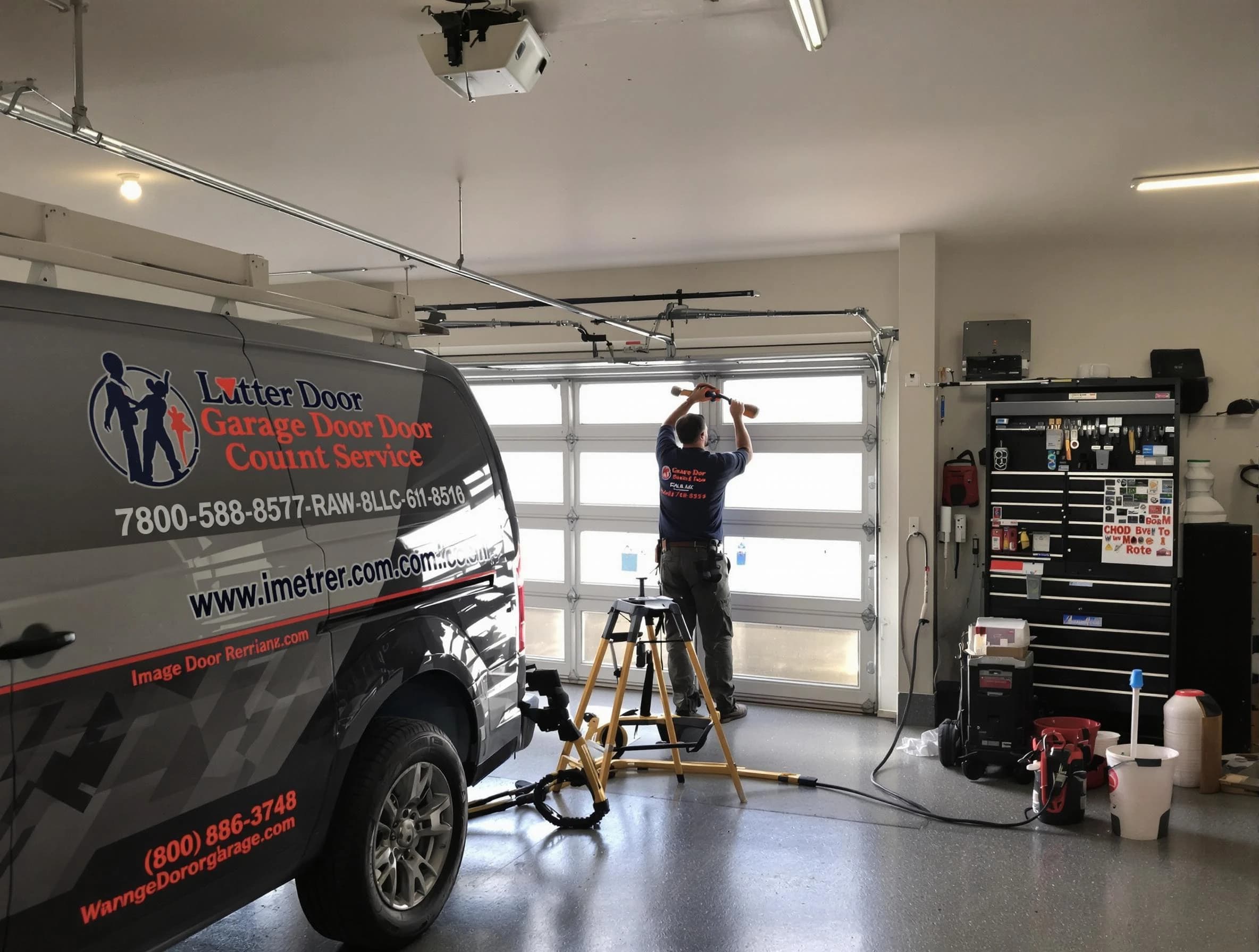 Quincy Garage Door Repair rapid response team performing same-day repair in Quincy