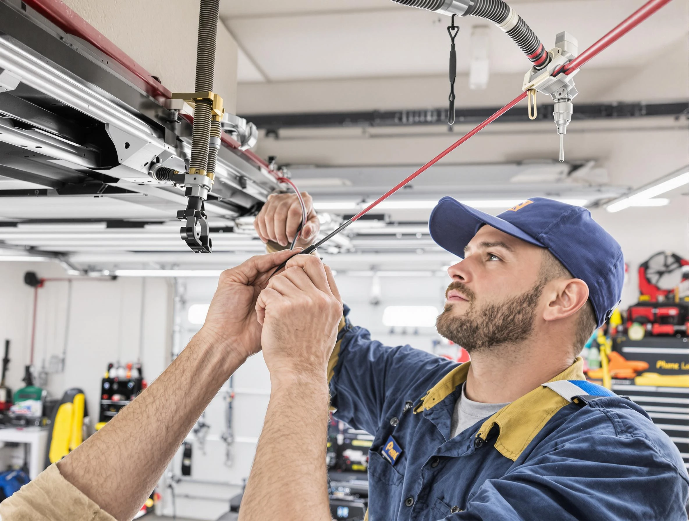 Garage Door Cable Repair in Quincy