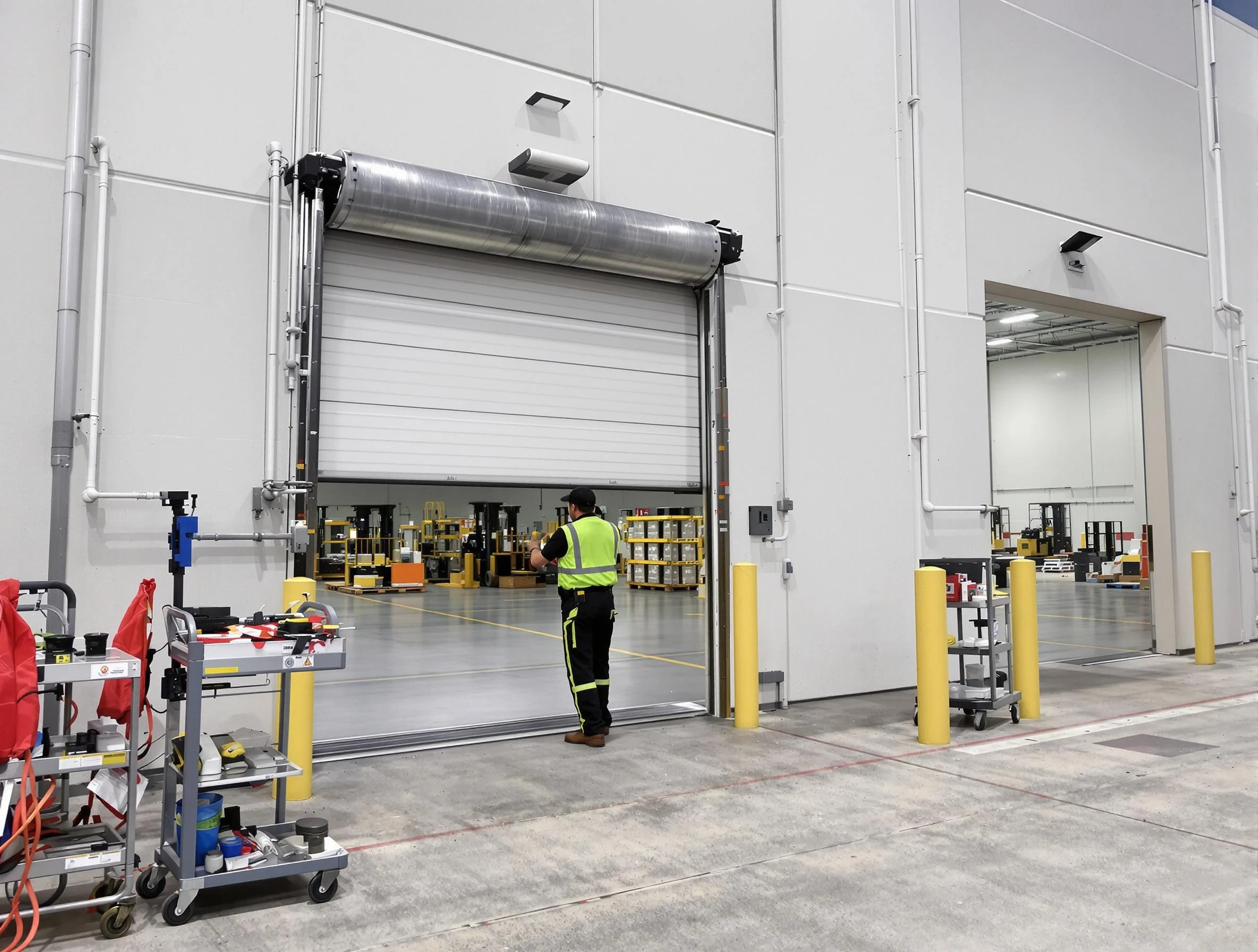 Commercial Garage Door Repair in Quincy