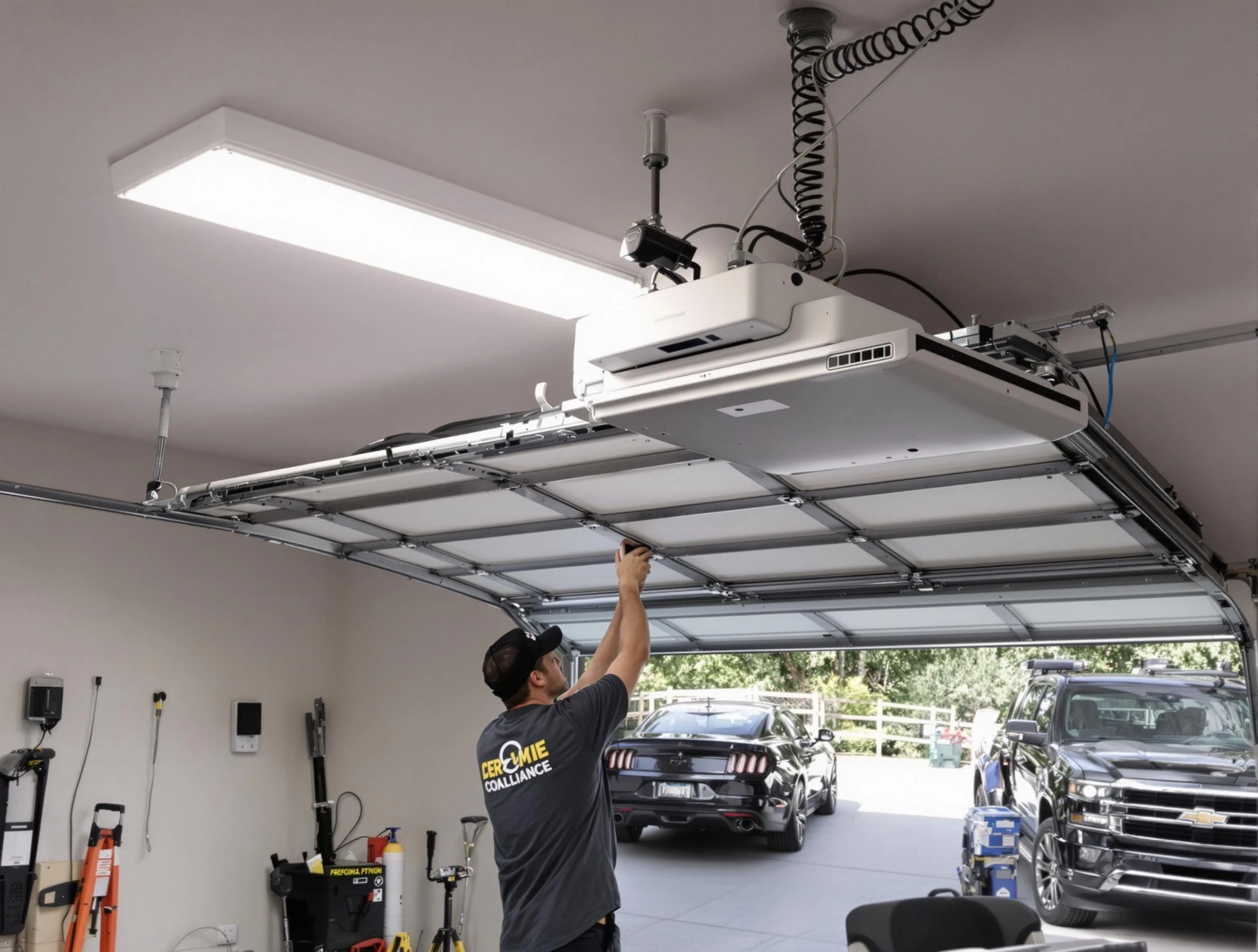 Garage Door Opener Installation in Quincy