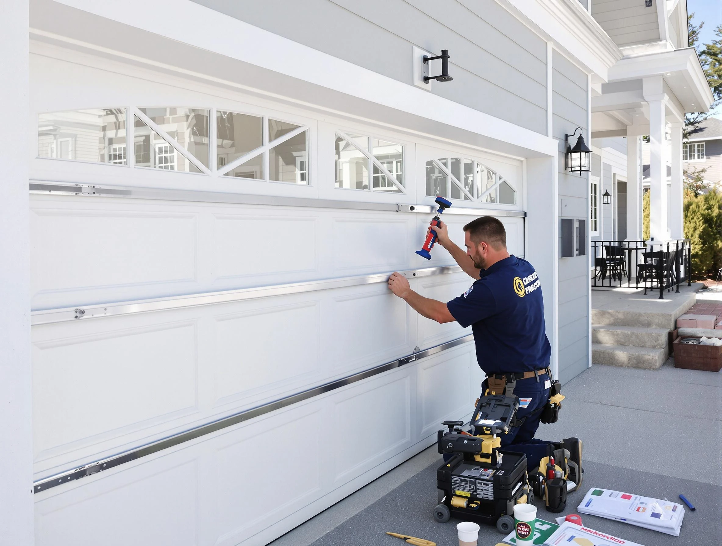 Professional garage door installation by Quincy Garage Door Repair in Quincy