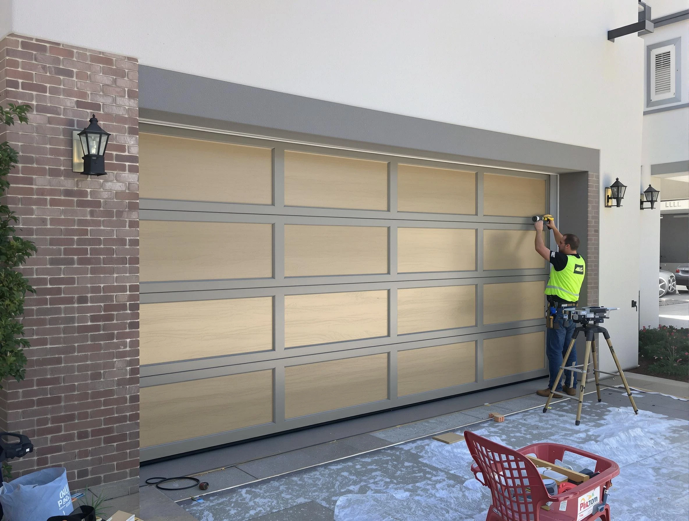 Garage door replacement service by Quincy Garage Door Repair in Quincy