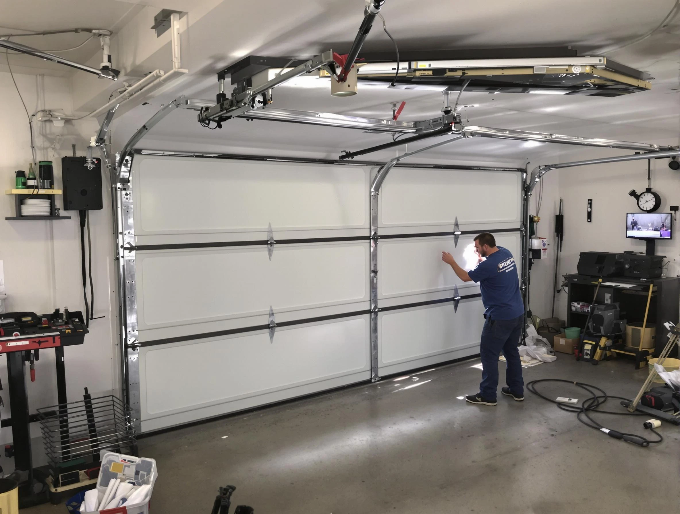 Professional garage door repair service by Quincy Garage Door Repair in Quincy