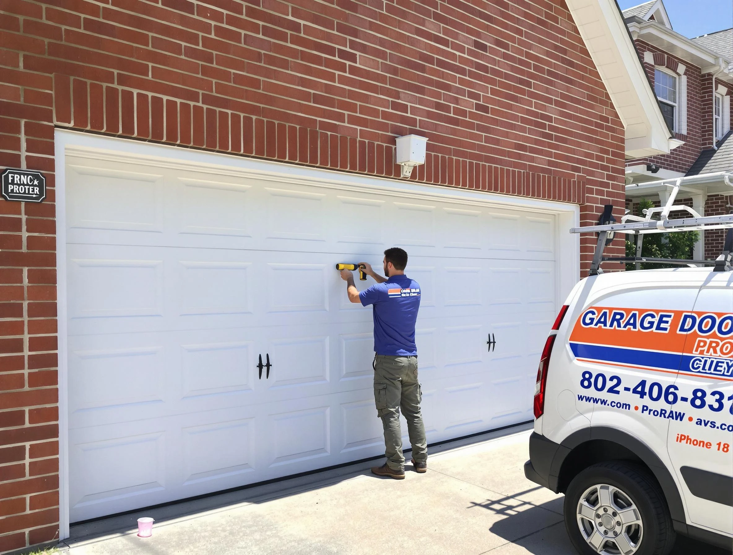 Local garage door repair service by Quincy Garage Door Repair in Quincy