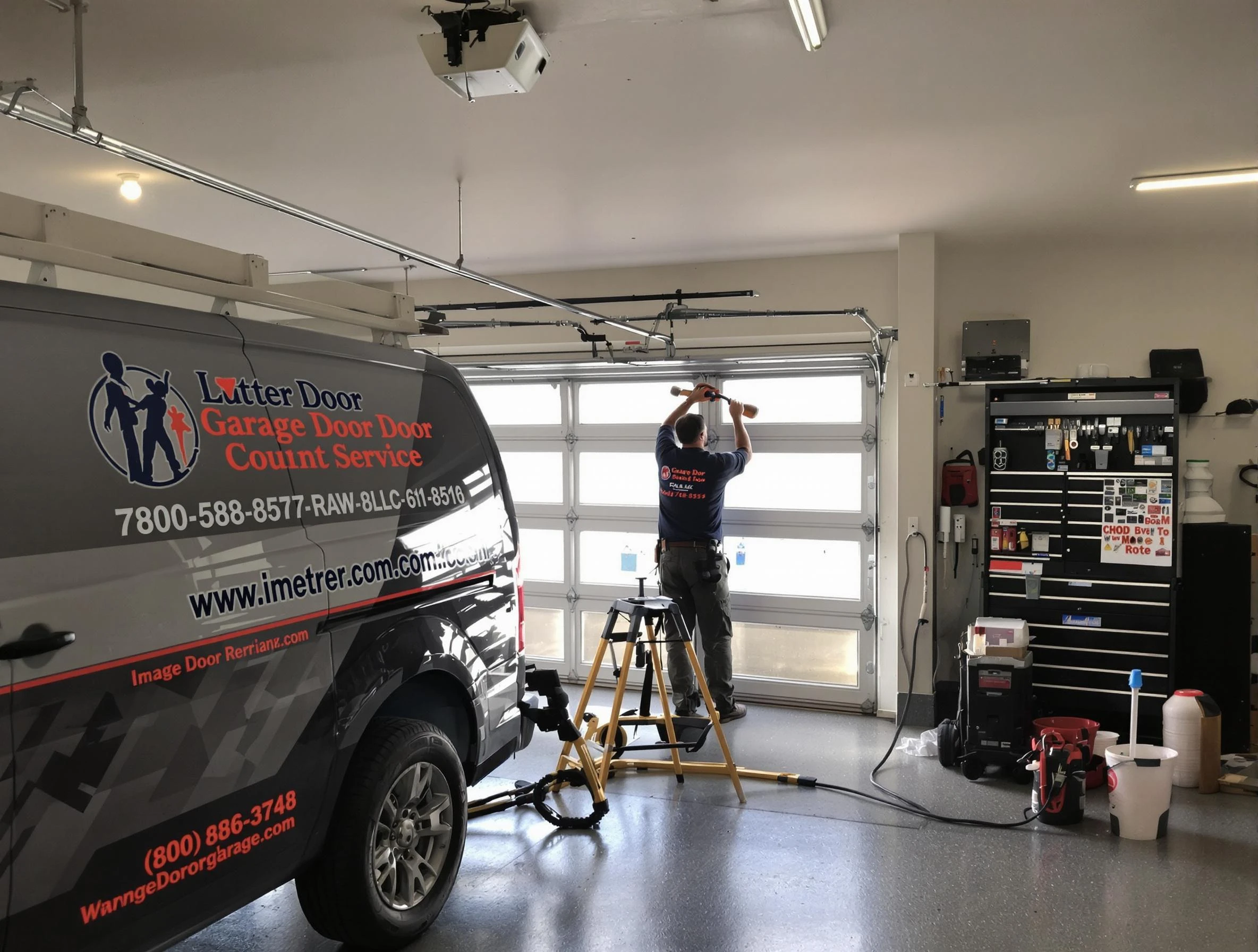 Quincy Garage Door Repair rapid response team performing same-day repair in Quincy